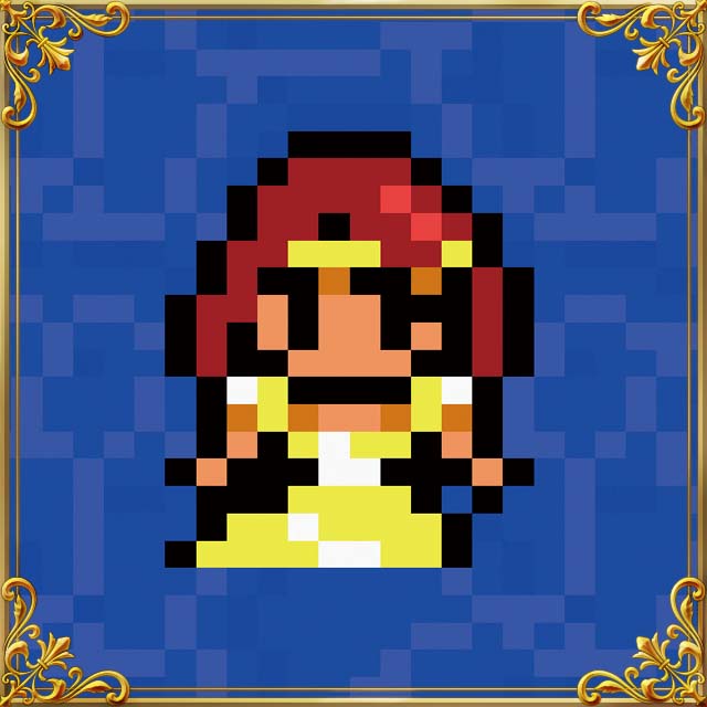 Picture of Anna in pixelart