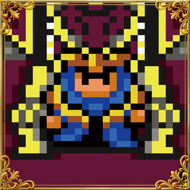 Picture of King of Fabul in pixelart