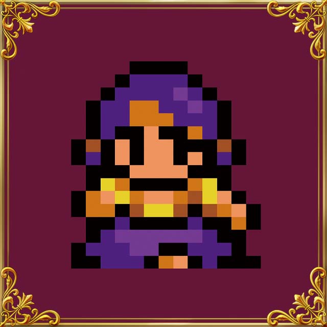 Picture of Sheila in pixelart